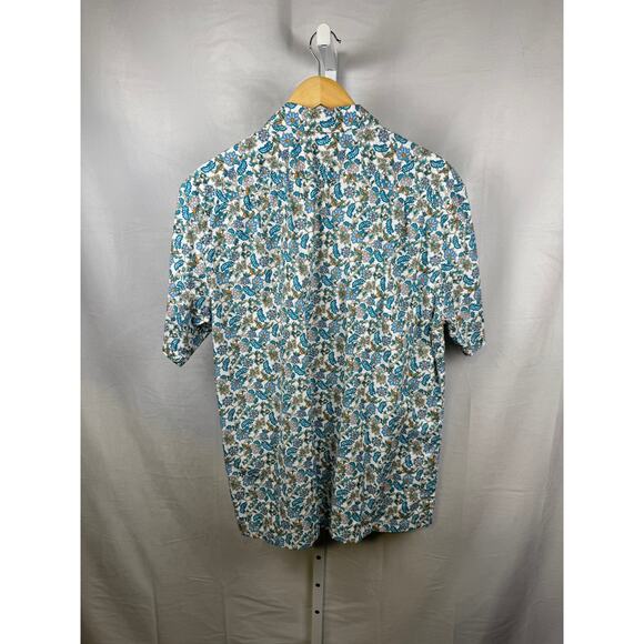 Tori Richard Men's Short Sleeve Button Shirt Size Large USA Hawaii Made - Picture 4 of 5